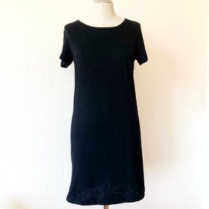Old Navy Short Sleeve Shift Dress Black XS